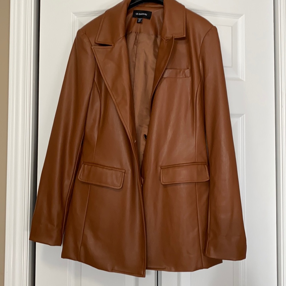 New Le Chateau leather jacket